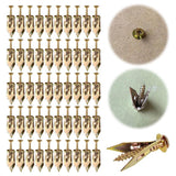 Self-Drilling Anchors Screws, 2024 New Zinc Plated Steel Self-Drilling Anchors Drilling Drywall Anchors with Screws, Wall Anchors Easy Application for TV Bike Cabinet (50, 12 mm x 30 mm)