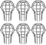 6 Pack Gutter Guard 2 Inch, 304 Stainless Steel Filter Strainer Fits 1.7" to 2.4" Downspout Filter Protector for Blockage Leaves, Seeds, Twigs and Debris