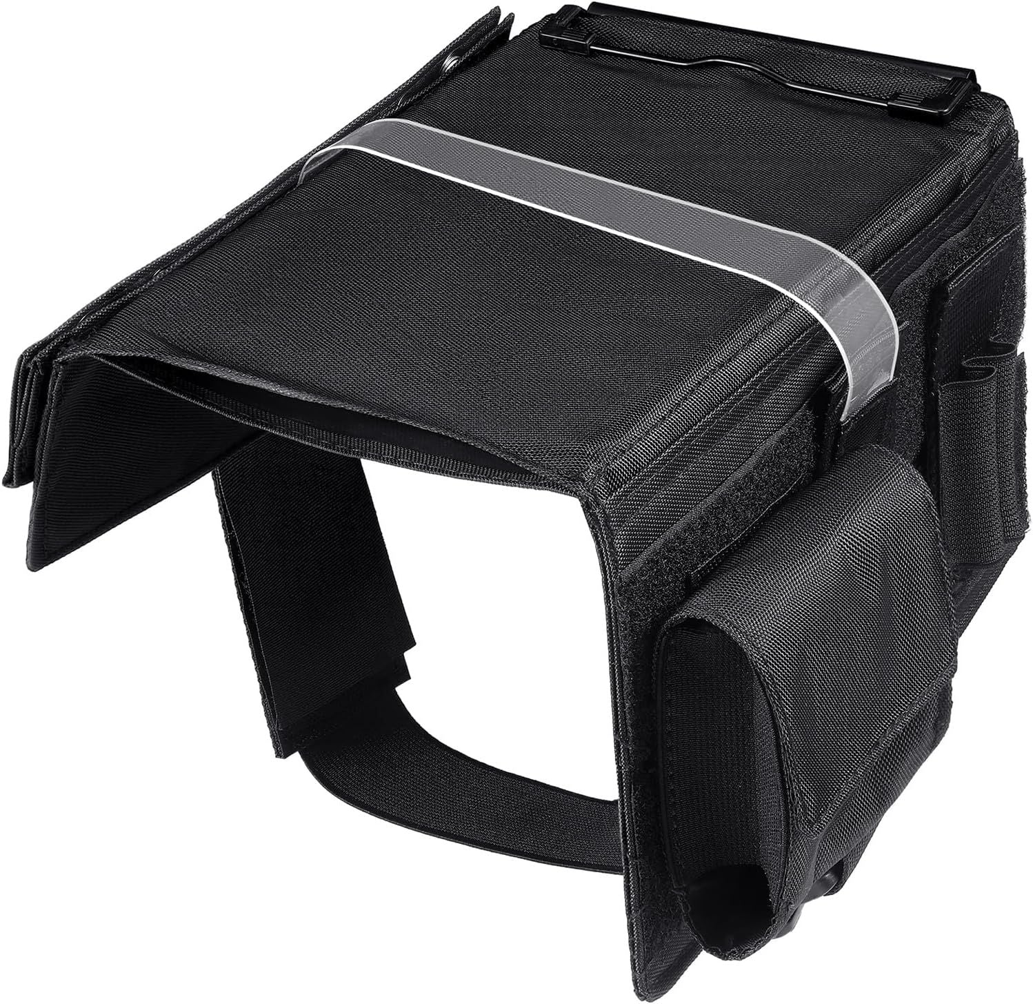 Reversible Kneeboard Pilot Black Classic Clipboard & Pen Holder Kneeboard Aviation for Professional Pilots, General Aviation