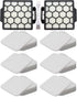for Shark ZU62 ZU60 Navigator Zero-M Self-Cleaning Brushroll Pet Pro Upright Vacuum Replacement Filter Compare ZU62C NV150 NV151 NV251 NV255 Part 1238FT60 1239FT60,2 Filter 6 Foam 6 Felt Kit