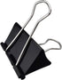 Extra Large Binder Clips 2.4-Inch (18 Pack), Big Paper Clamps for Office Supplies, Black