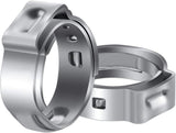 50 Pack 1/2 Inch PEX Cinch Clamps, Stainless Steel Rings Pinch Clamps for PEX Tubing Pipe Fitting Connections (1/2 Inch)