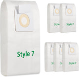 6 Pack Style 7 Vacuum Bags Compatible with Bissell Upright Vacuums: PowerForce 1739 3522 3525 71Y7, PowerGlide 3545, Plus 3350 3550 3553, Lift-Off 3554, Powertrak 6592 Series Vacuum, Part#32120