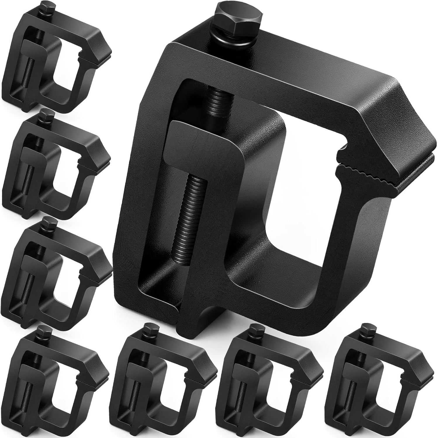 Upgraded ? ??? Camper Shell Clamps - Heavy Duty Truck Topper Clamps - More Secure Truck Cap Clamps for Dodge Dakota Ram 1500 2500 3500, F150 F250, Titan, Tundra