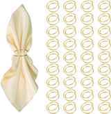 Gold Napkin Rings - 36 PCS Metal Spiral Napkin Rings(Spiral) Napkin Holders Buckles for Family Dinner, Wedding, Party,Table Decorations