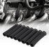 Spark Plug Wire Heat Shield Sleeve 2500° Spark Plug Boot Protector Boots Wrap for SBC BBC 350 454 8PCS Plug Wire Covers