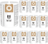 12 Pack 23743 VF3502 Vacuum Bags Compatible with Ridgid 12 to 16 Gallon Wet Dry Vacuums, High Efficiency Replacement Filter Bags for Model WD1950 WD1956 WD1850 WD1851 RV2400HF WD1450 WD1680 WD1270