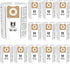 12 Pack 23743 VF3502 Vacuum Bags Compatible with Ridgid 12 to 16 Gallon Wet Dry Vacuums, High Efficiency Replacement Filter Bags for Model WD1950 WD1956 WD1850 WD1851 RV2400HF WD1450 WD1680 WD1270