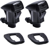 Toyota Windshield Washer Nozzles Kit - Replaces OEM #85381-AE020, Fits 04-10 Sienna, 05-12 Corolla, 04-08 Solara, 00-05 Tundra