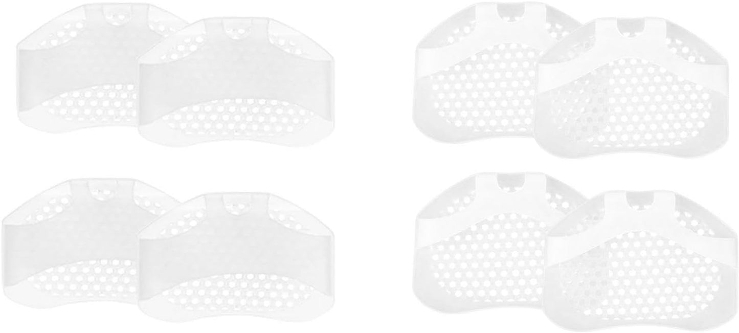 Toe Pads, Ball of Toe Cushions Mixed 8 Pack Metatarsal Pads Ball of Foot Pads Callus Foot Pain Relief Bunion Forefoot Cushioning Relief Women(Thin Strap 4 Pack +Wide Strap 4 Pack)