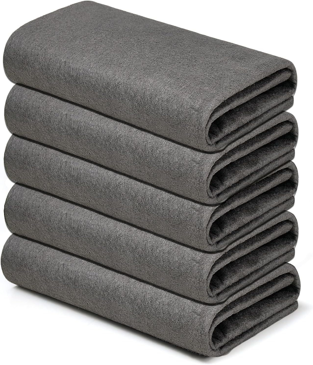 Thickened Magic Cleaning Cloth,Reusable Microfiber Cleaning Cloth.Lint Free Cloth for Home,Window,Mirror Glass and Cars.(12" x 16",5 Pack)