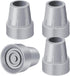 Crutch Tips 7/8 Inch Upgrade Heavy Duty Rubber Crutch Accessories Replacement Rubber Cane Tips, 4-Pack
