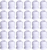 30 Pieces Coupler Piping Bag Plastic Standard Couplers Cake Decorating Pipe Tip for Frosting Icing Nozzles (1.2 x 1 Inch)