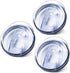 3 Pack 20oz Skinny Straight Body Stainless Steel Tumbler Replacement Lid，Spill Proof Splash Resistant Silicon Sliding cover for 2.76inch mouth，Straw Friendly for work, travel and Daily Life