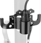 Aluminum Trailer Towing Chain Organizer with 7-Way Plug Holder- Heavy-Duty RV Tongue Jack Accessories