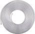 3/8" OD Aluminum Hard Fuel Line Hardline Tube Tubing Coil 25 Feet Roll