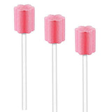 100PCS Disposable Mouth Swabs Sponge - Unflavored, Sterile Oral Swabs Dental Swabsticks for Mouth Cleaning