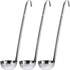 Stainless Steel Ladle Soup Handle Ladle with Pouring Rim for Kitchen Cooking Soup Sauce