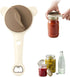 2026 New 4-in-1 Jar Opener - Adjustable Stainless Steel Lid Remover for Seniors & Arthritis Sufferers, Fits Kitchen Jars, Bottles & Cans (1PC)