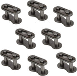 #420 chain master link, carbon steel, heavy duty, 8 pieces