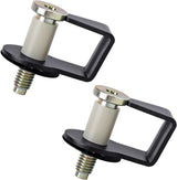 2 Pack Door Striker Bolts Set Includes Bushing Compatible with 1980-1997 Ford / 1987-89 Lincoln / 1981-90 Mercury Door Latch Lock Striker Bolts Replace E9AZ5422008A / 38448
