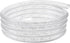 Wire Reinforced Hose 1" id - 10ft Clear High Pressure Suction Line Plastic Vinyl Tubing with Spiral Steel Wire, Drain Water Fuel Powder