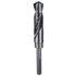 3/4" Drill Bit 3/8" Reduced Shank 3-Flat 4241 High Speed Steel Nitriding Black 118° for Soft Materials Wood Plastic Iron Copper Aluminum