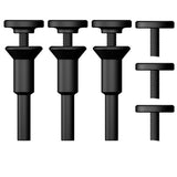 Cut-Off Wheel Mounting Mandrel Holder 3/8" & 1/4" Arbor Hole with 1/4" Shaft Stem for Die Grinder Accessories Drill Rotary Tool(3 Pack)