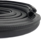 20Ft Car Door Weather Stripping Door Seal Strip,U-Shaped Rubber Edge Trim with Steel Strip Door Sealers for Door Frame of Car Truck SUV RV Boat Home,Keeps Car Interior Tidy and Quieter (20Ft)