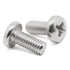 8-32 x 1/2" (1/4" to 3" Available) Pan Head Machine Screws, Full Thread, 304 Stainless Steel 18-8, Pack of 100