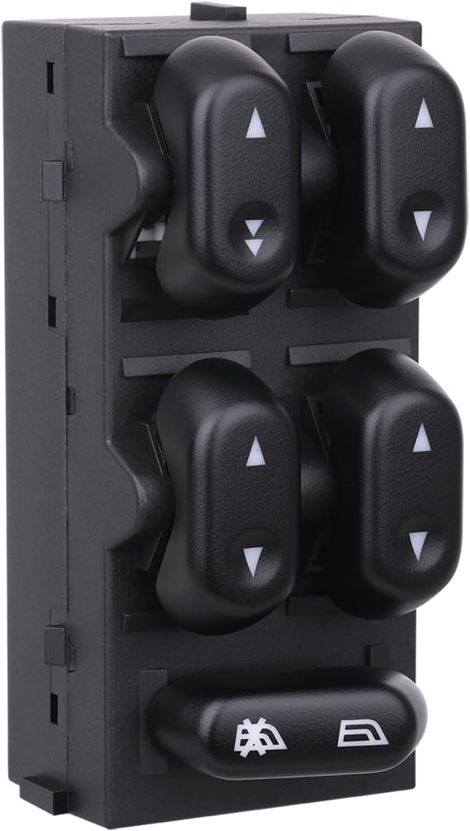 Power Window Control Switch Master Door Button Compatible with 2003-2008 Ford Crown Victoria/F150/Expedition, 06-08 Lincoln Mark LT, 03-08 Mercury Grand Marquis/Marauder Replace OEM 5L1Z14529AA