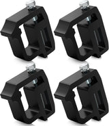 Heavy Duty Camper Shell Clamps - Truck Topper Ladder Rack Clamps for Dodge Dakota Ram 1500 2500 3500, F150 F250, Titan, Tundra (4 Pack)