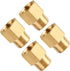 4-Pack 1/2 Inch Male x 1/2&