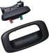 Premium Tailgate Handle Latch and Bezel Trim with Rod Clips, Fits for 1999-2007 Chevy Silverado GMC Sierra 1500 2500 3500, Replaces