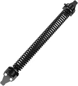 2 Pack 14" Fence gate Spring self Closing and Adjustable for Wooden or Vinyl Fence,Carbon Steel,Black(gate spring-14-2")