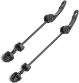 Road Mountain Bicycle MTB Wheel Hub Front and Rear Skewers Quick Release Clip Bolt Lever Axle QR 145/180 mm, a Pair
