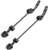 Road Mountain Bicycle MTB Wheel Hub Front and Rear Skewers Quick Release Clip Bolt Lever Axle QR 145/180 mm, a Pair