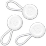 Collar Extenders for Mens Shirts Soft Elastic Expand Tight Neck Relief Dress Shirt Button Extensions