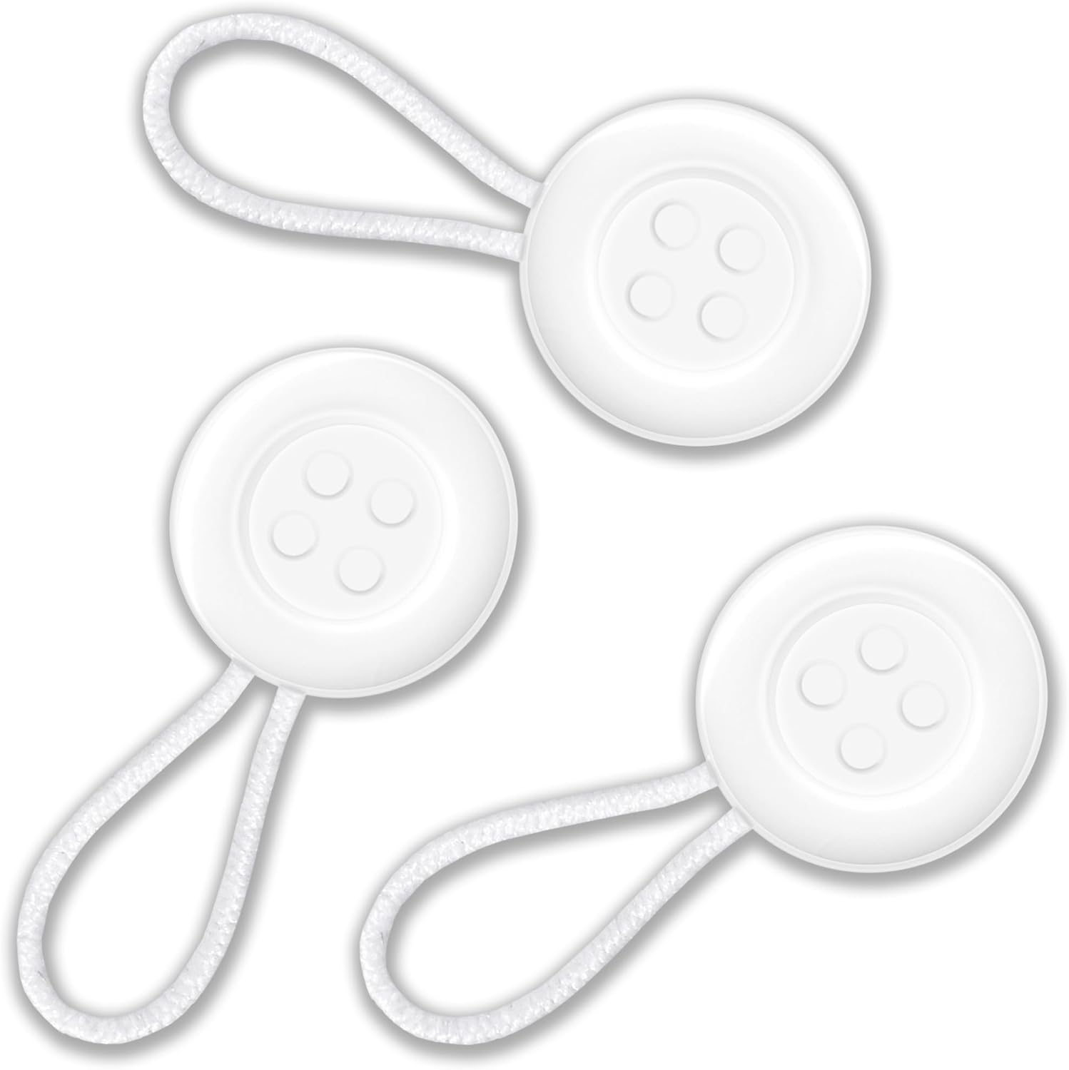 Collar Extenders for Mens Shirts Soft Elastic Expand Tight Neck Relief Dress Shirt Button Extensions