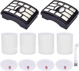 Filter Replacement for Shark Rotator Pro Lift-Away NV500, NV501, NV502, NV505, NV552, NV642, UV560, ZU780, ZU782, ZU785. Compare to Part # Xff500 Xhf500, 2 + 4 Foam & Felt Filters