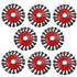8 Pack 4 Inch Wire Wheels for Angle Grinder, Wire Wheel Brush for 4 1/2 Angle Grinder, Twist Knotted Carbon Steel Wire Wheel with 5/8" Thread Arbor for Removing Rust