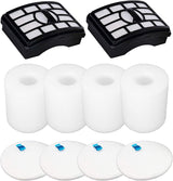 Vacuum Filters Replacement for Shark Rotator Professional Lift-Away NV500 NV501 NV502 NV503 NV505 NV510 NV520 NV552 ZU780 ZU782 ZU785 UV560, 2 Post Filters +4 Foam&Felt Filters, Part # XFF500 & XHF500