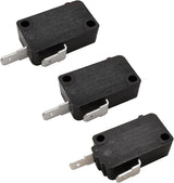 Microwave Oven Door Switch Replacement Part, 16A 125VAC, KW3AT-16 (Downward Compatible with KW3A-16), 2X Normally Open + 1x Normally Closed