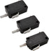 Microwave Oven Door Switch Replacement Part, 16A 125VAC, KW3AT-16 (Downward Compatible with KW3A-16), 2X Normally Open + 1x Normally Closed