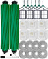 28PCS Accessories for iRobot Roomba Plus 405/505/507 Combo Robot Vacuum Cleaner, Parts Contents 2 Roller Brushes, 6 Side Brushes, 6 Dust Bags, 4 HEPA Filters, 8 Mop Pads, 1 Cleaning Brush