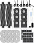 Accessories Replacement Part for Dreame X40 ultra/ L40 ultra /X40 master/Mova P50 Pro Ultra/Mova P10 Pro Ultra Robot Vacuum Cleaner, 2 Main Brush, 4 Carbon HEPA Filters,6 Side Brushes- 29 pcs