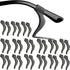 Eyeglass Ear Grips - 21 Pairs Glasses Anti-Slip, Comfortable Silicone Elastic Eyeglasses Temple Tips Sleeve Retainer, Prevent Eyewear Sunglasses Spectacles Glasses Slipping (Black-2)