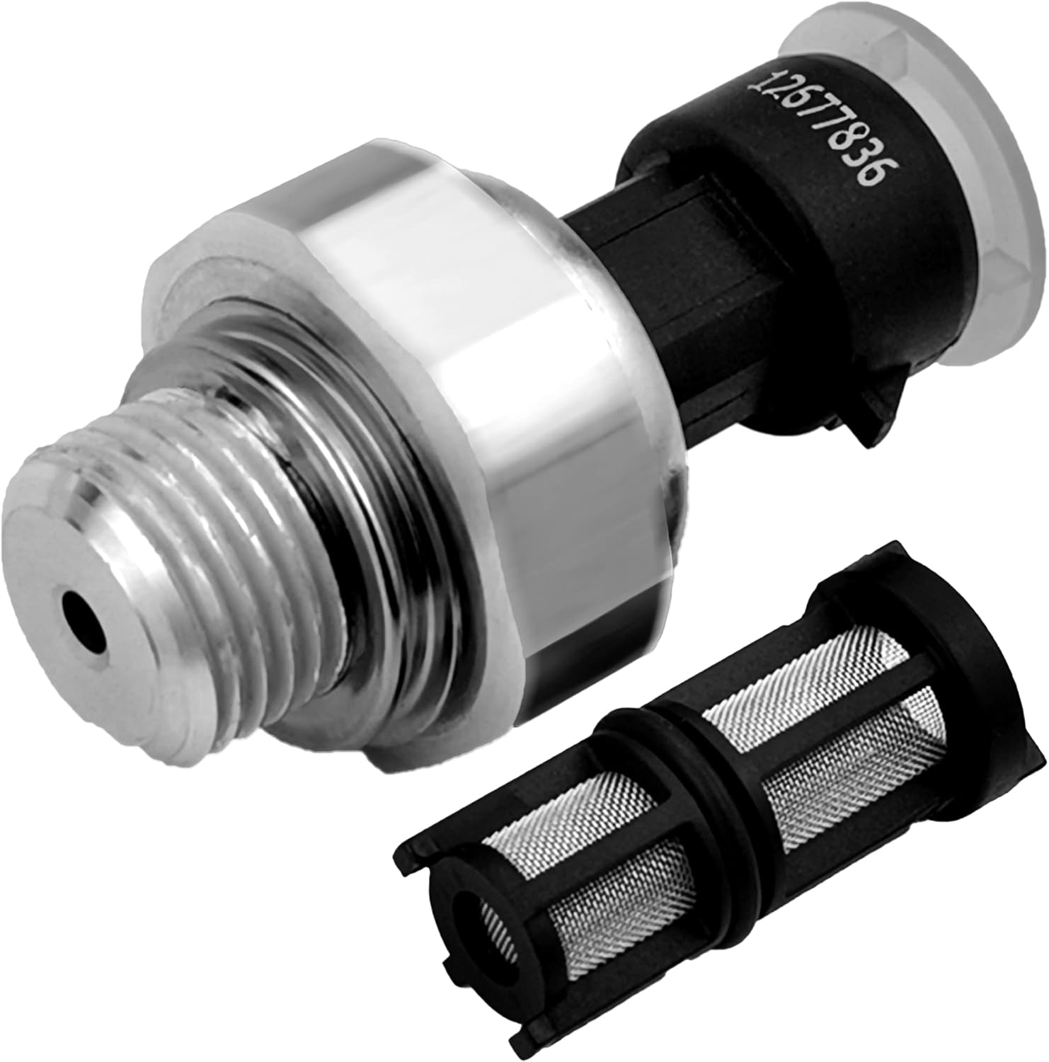 12677836 Oil Pressure Sensor for 2003-2008 Chevy Chevrolet Silverado 1500 2500 3500,Express,Corvette,Suburban,Avalanche,Impala,Tahoe,Trailblazer& GMC Sierra,Savana,Yukon,Envoy&Cadillac,CTS,Escalade
