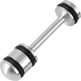 LS Billet Rear Galley Plug Barbell Oil Diverter fits for GM Gen III & IV LS1 LS3 LS2 LQ4 LQ9 LS6 L92 L33 L99 Oil Diverter LS Barbell 6061-T6 Aluminum Alloy Material