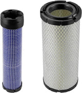 For Kawasaki 11013-7044 & 11013-7045 Inner & Outer Air Filter Cleaners Combo OEM for Donaldson Kohler 25-083-01-S P821575 & P822858